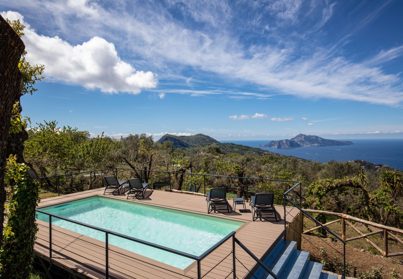 pool side, vacation villa amalfi coast, and views overlooking amalfi coast and capri island